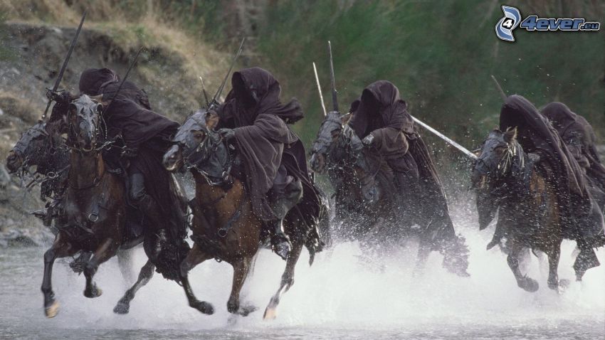 The Lord of the Rings, horsemen