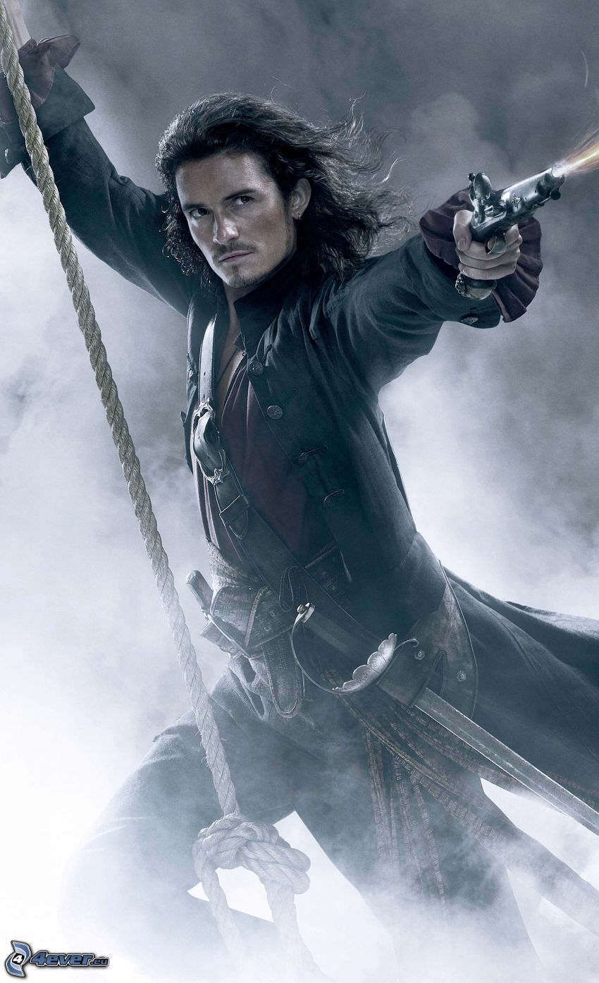 Will Turner, Orlando Bloom, Pirates of the Caribbean