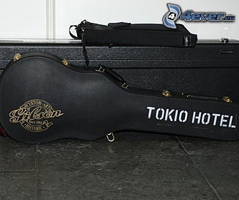 Tokio Hotel, sace on guitar