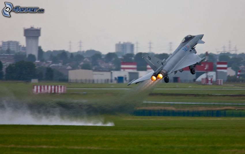 fighter, take-off