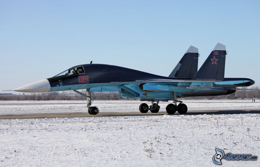 Sukhoi Su-24, snow