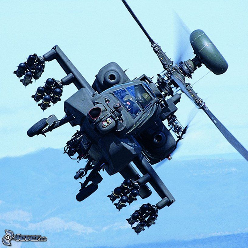 Apache, military helicopter