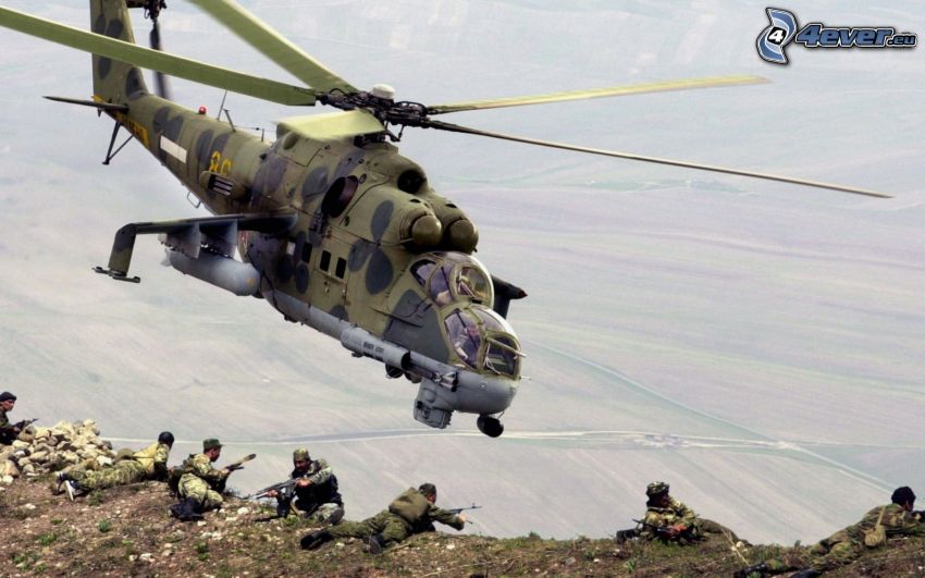 military helicopter, soldiers