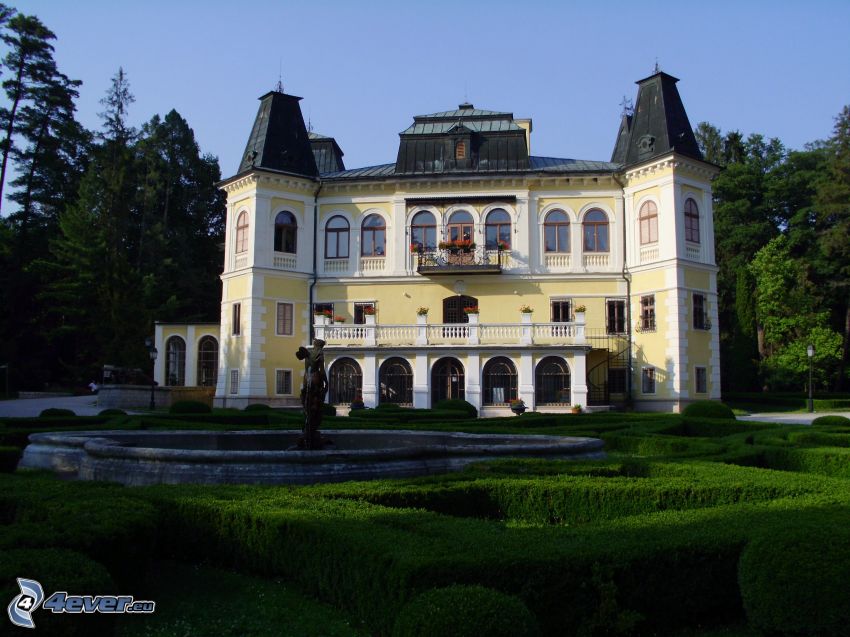 Betliar, manor-house, park
