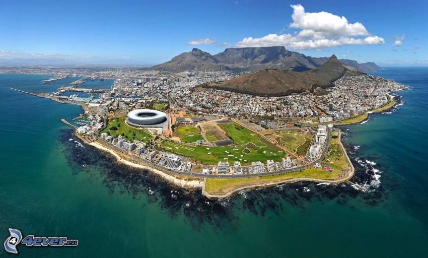 Cape Town, seaside town, Cape Town Stadium