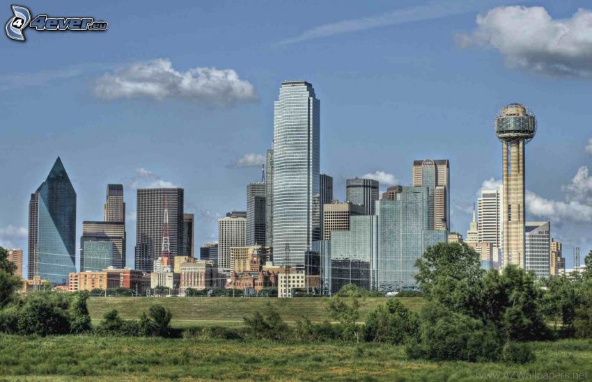 Dallas, skyscrapers