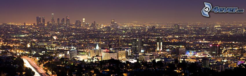 Los Angeles, night city