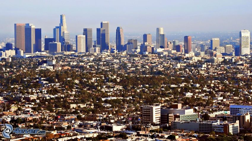 Los Angeles, skyscrapers