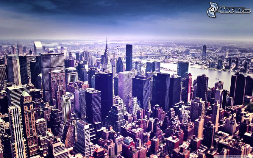Manhattan, New York, skyscrapers