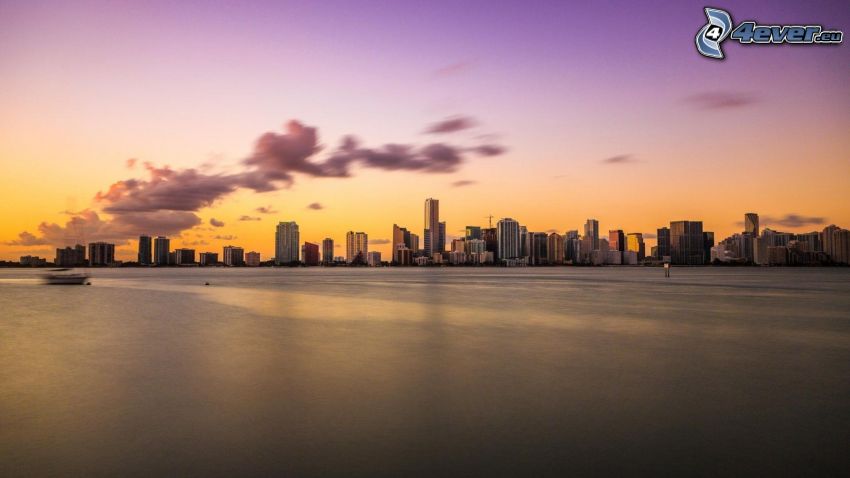 Miami, after sunset