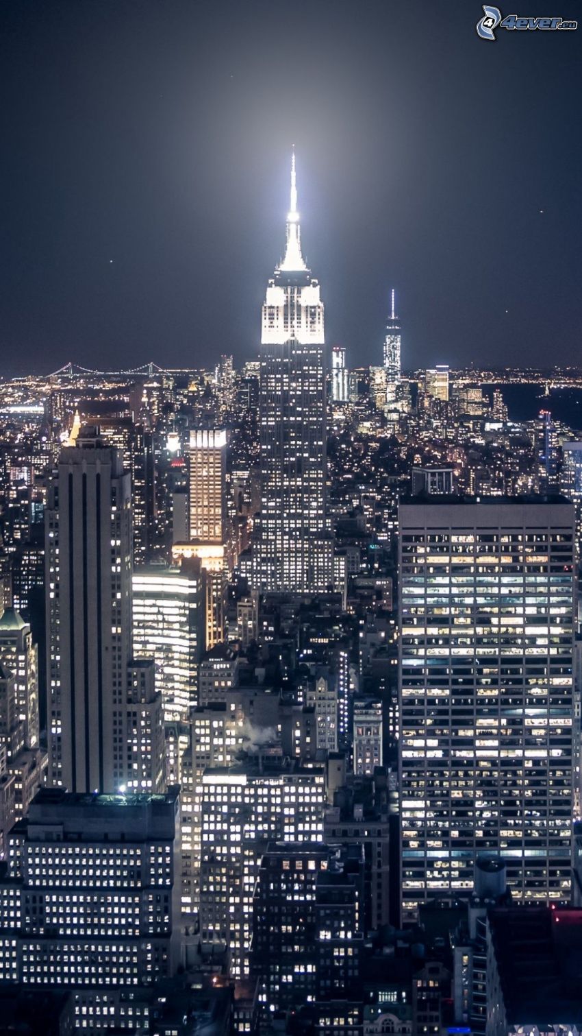 New York, night city
