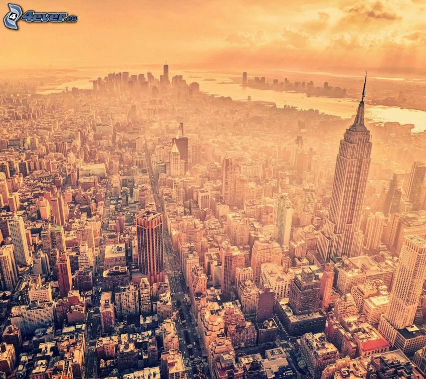 New York, view of the city