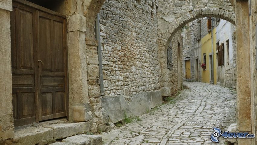 stone alley, Jerusalem
