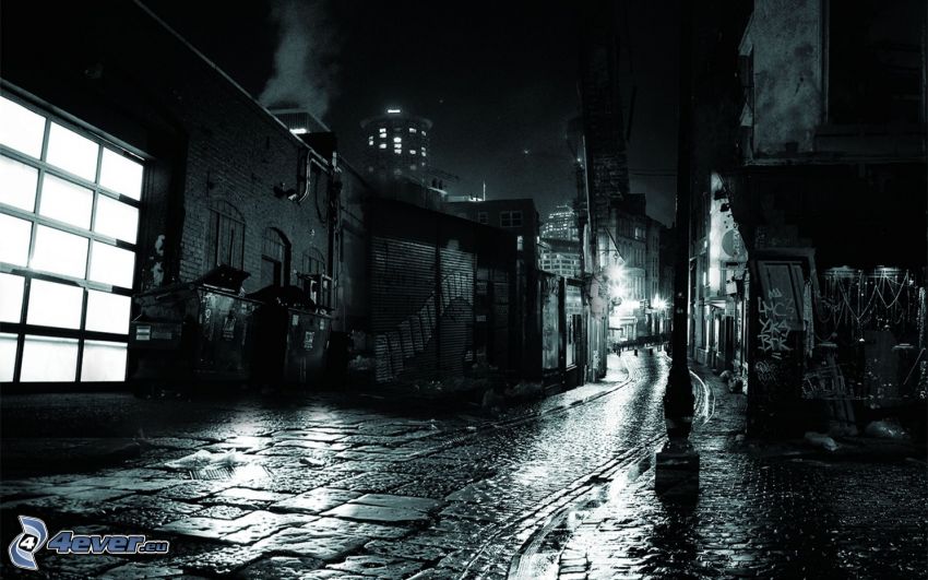 street, night