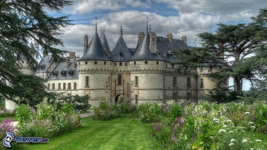 Château de Chaumont, garden
