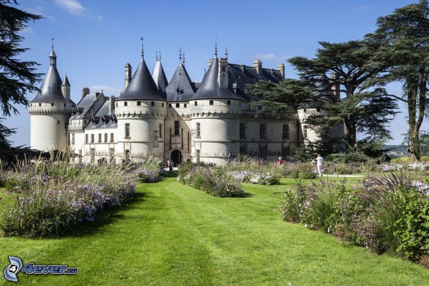 Château de Chaumont, garden