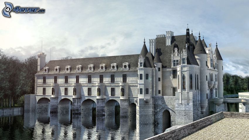 Château de Chenonceau, River