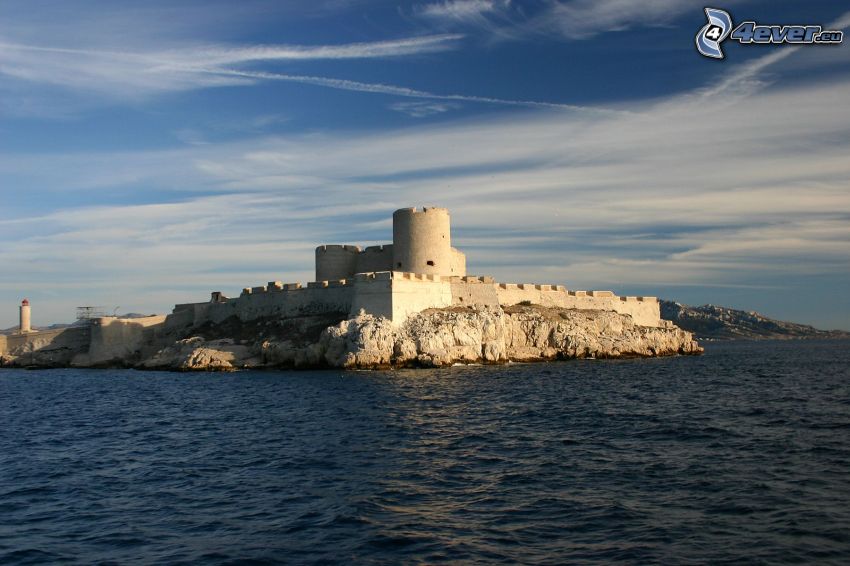 Château d'If, sea