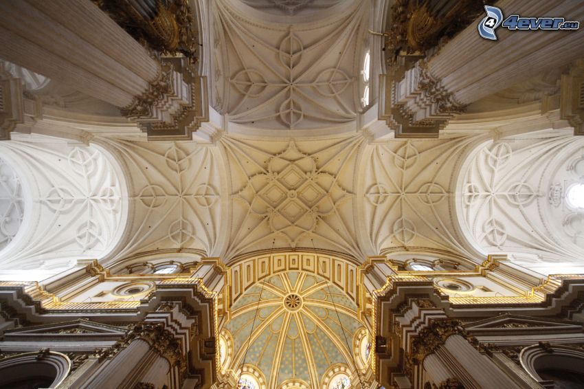 Granada Cathedral, ceiling