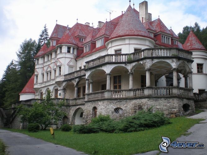 manor-house, castle
