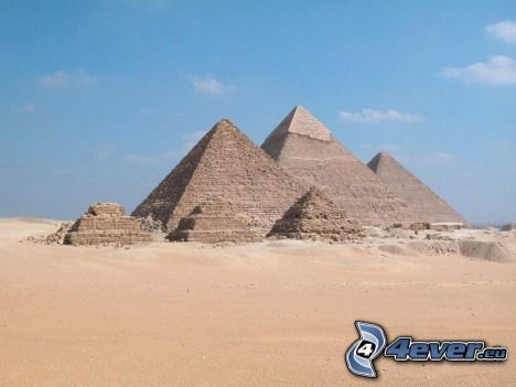 pyramids of Giza, Egypt