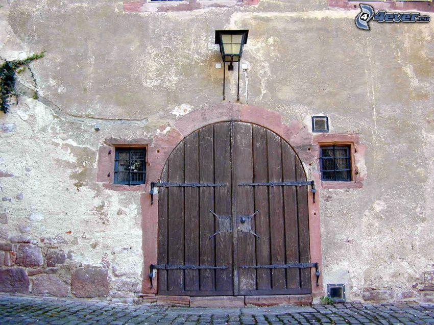 old door, gate