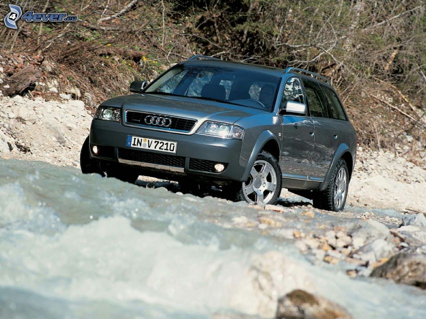 Audi A6 Allroad, terrain