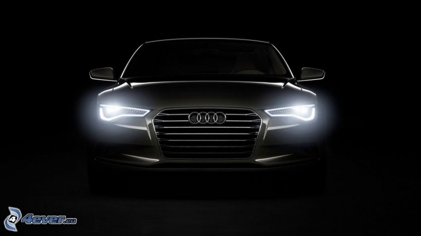 Audi A7, lights