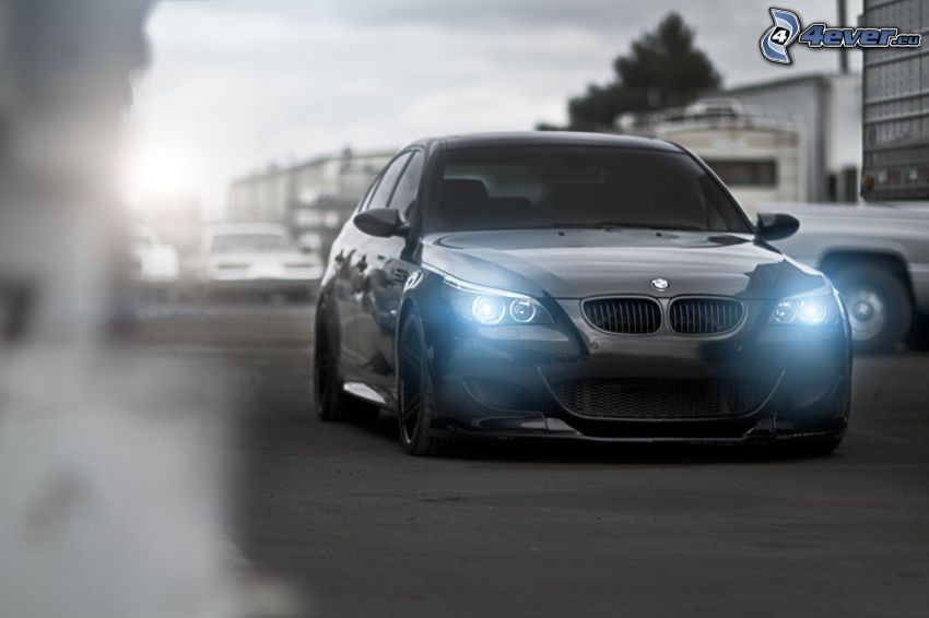 BMW 5, BMW E60, lights