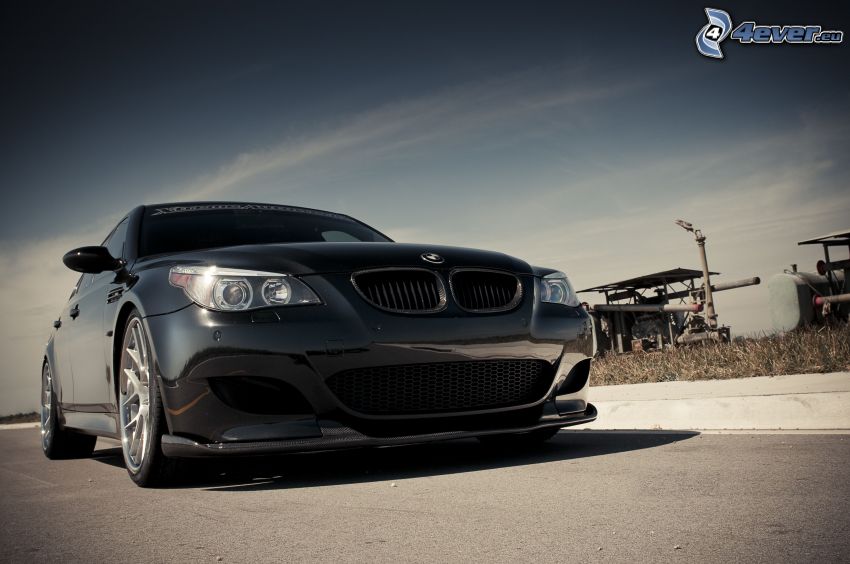 BMW E60, front grille