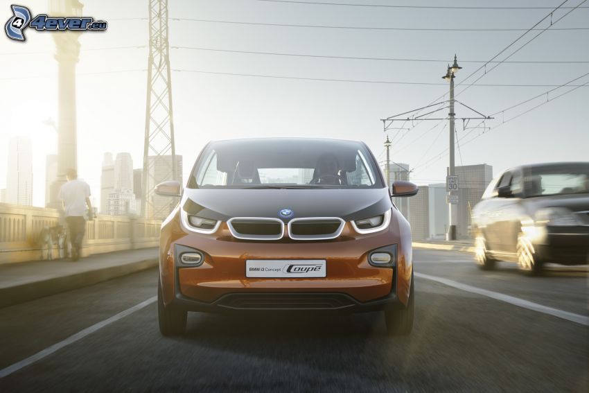 BMW i3 Concept, road