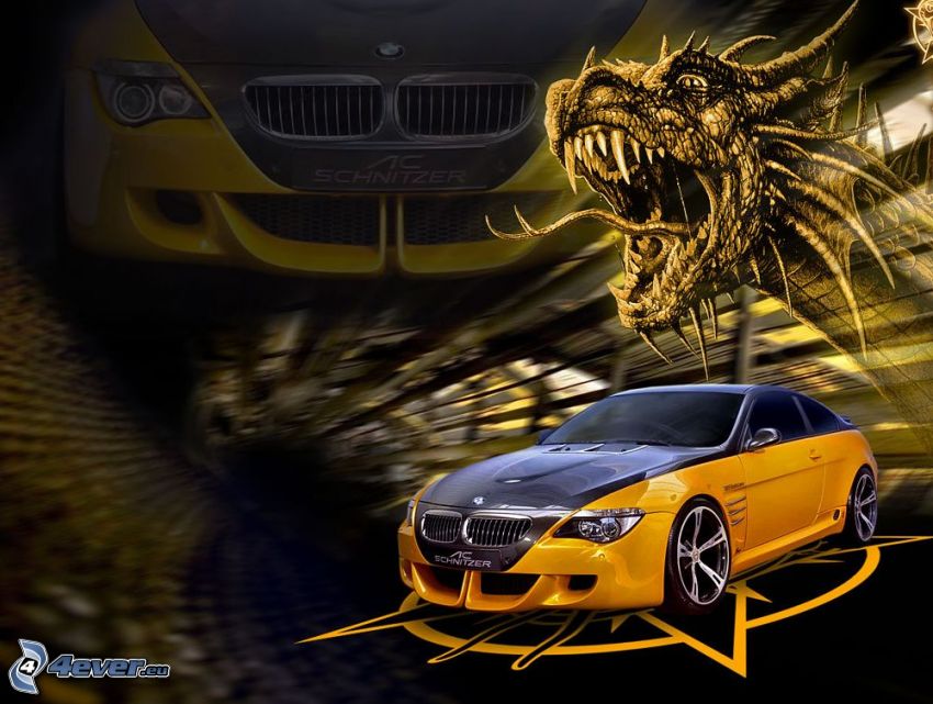 BMW M6, tuning, dragon