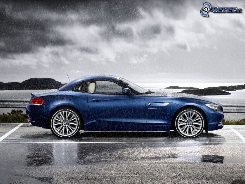 BMW Z4, rain
