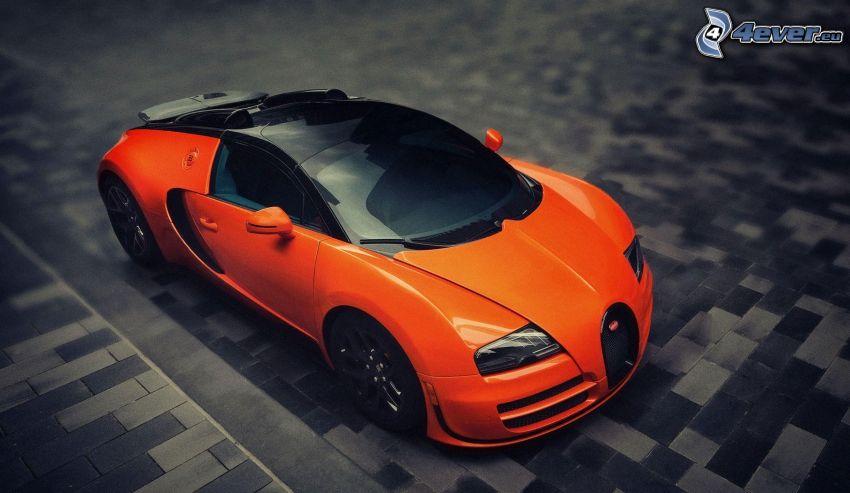 Bugatti Veyron, pavement