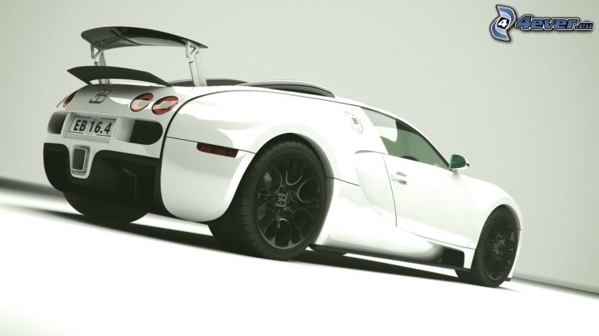 Bugatti Veyron, sports car