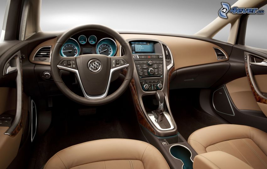 Buick Verano, interior, steering wheel