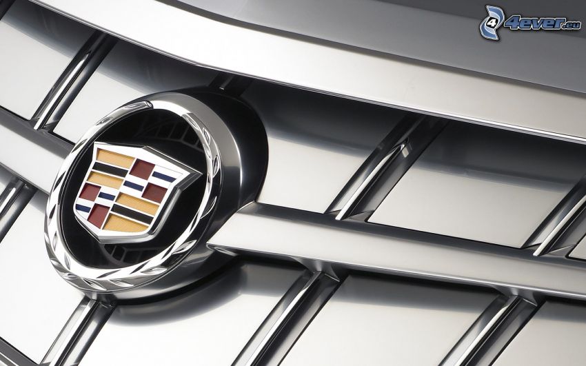 Cadillac, logo, front grille