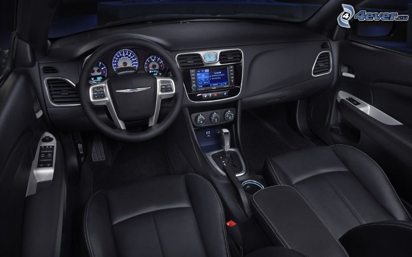 Chrysler 200, interior, steering wheel
