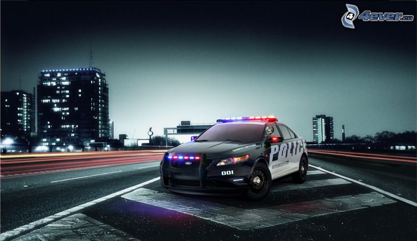 Ford, police car