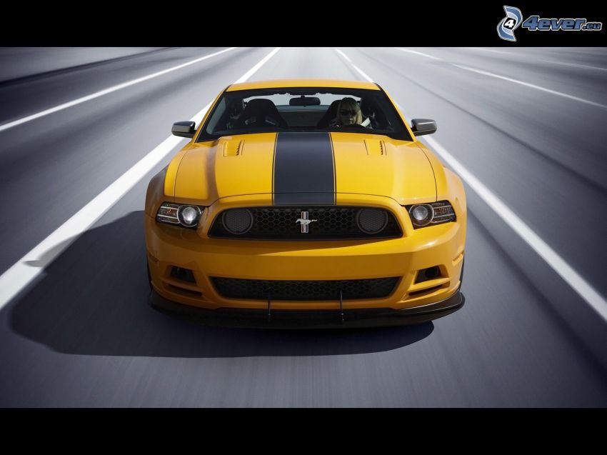 Ford Mustang Boss 302, speed
