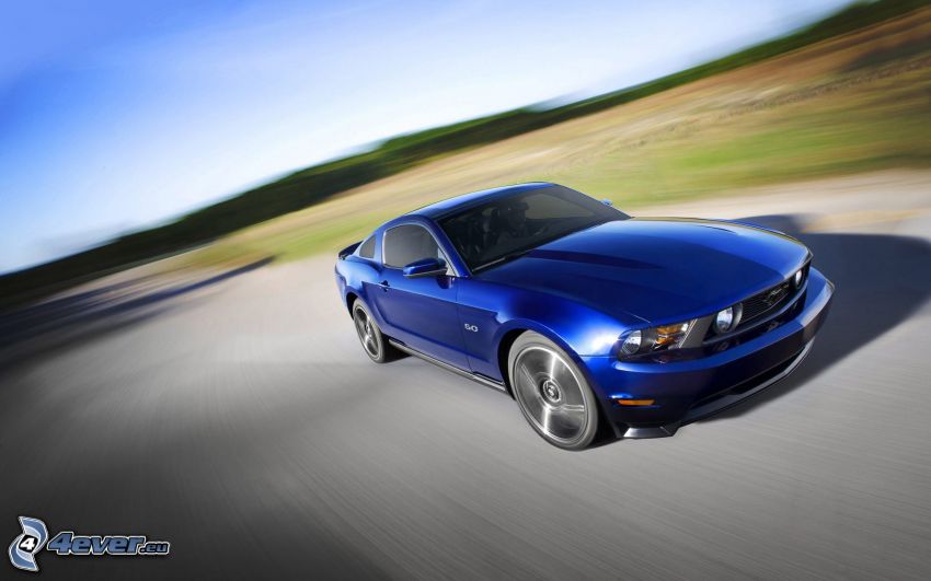 Ford Mustang GT, speed