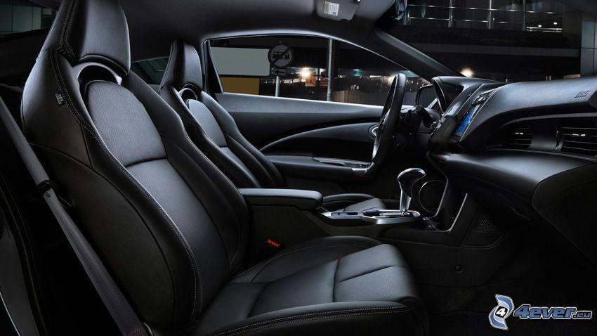 Honda CR-Z, interior, steering wheel, dashboard