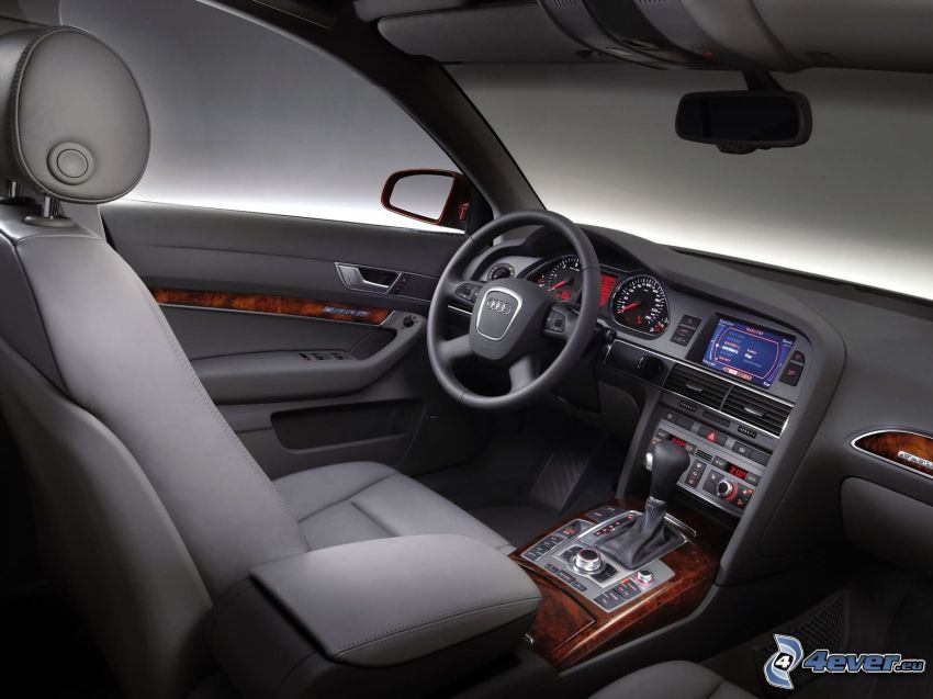 interior of Audi A6