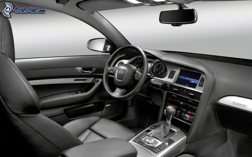 interior of Audi A6