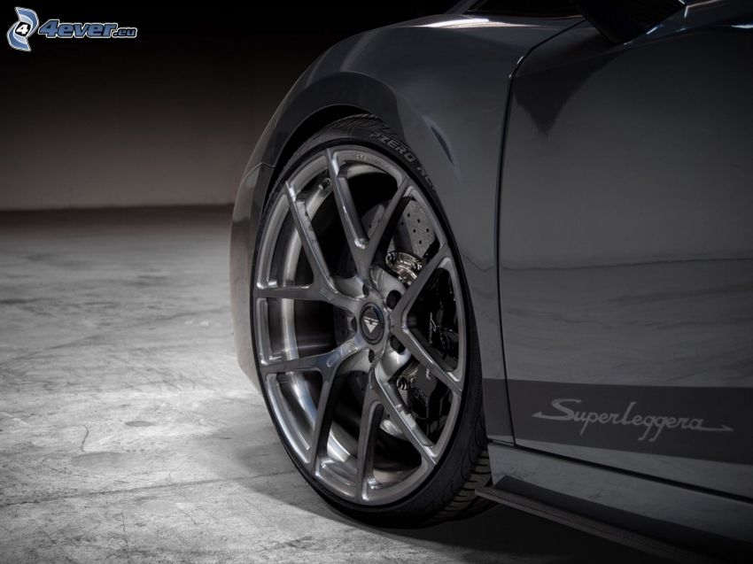 Lamborghini Gallardo, wheel, rim