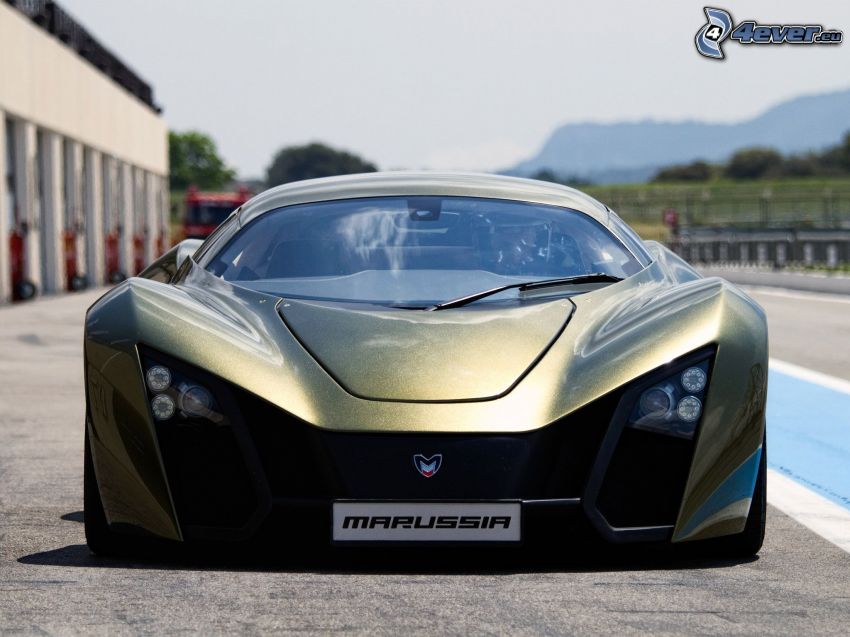 Marussia B2, front grille