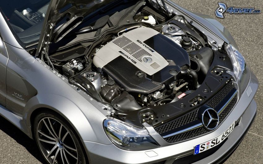 Mercedes-Benz SL65 AMG, engine