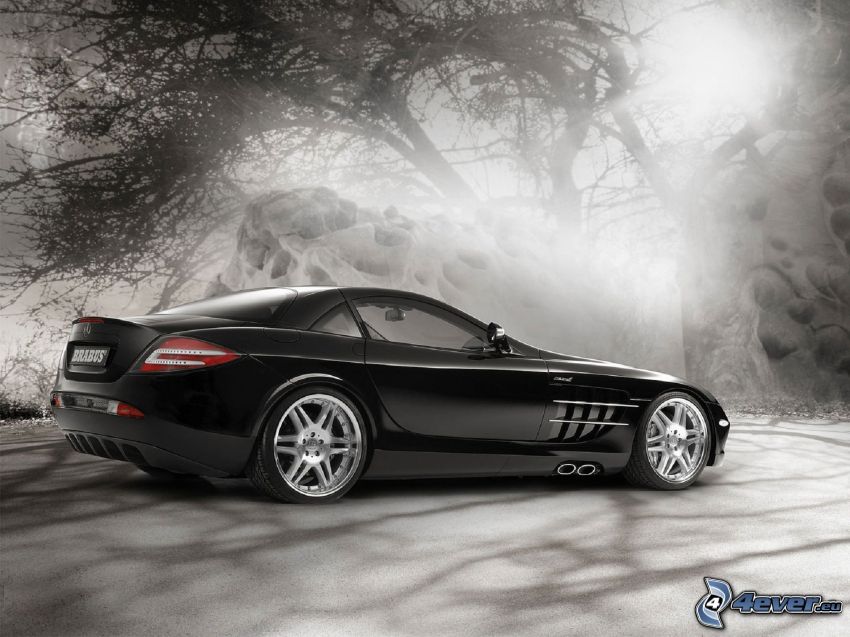 Mercedes-Benz SLR McLaren, fog