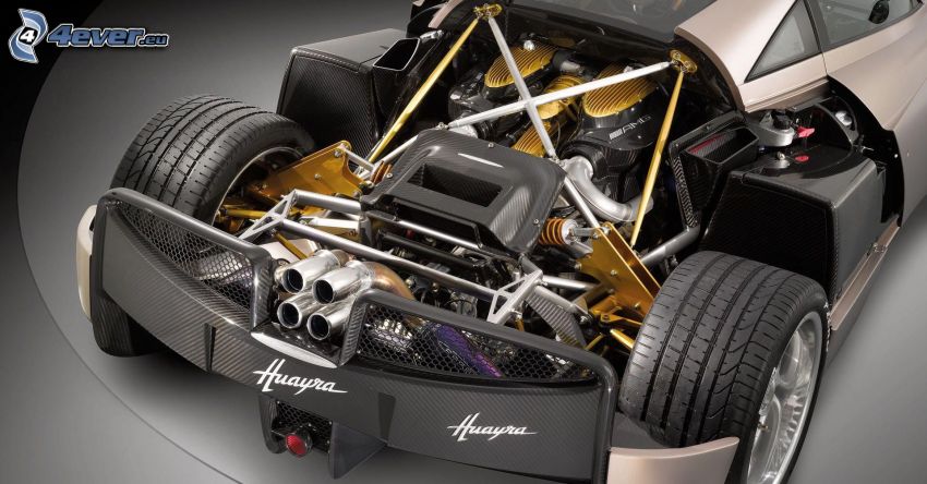 Pagani Huayra, engine