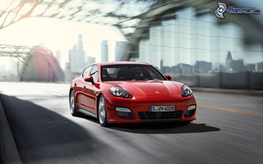 Porsche Panamera, speed